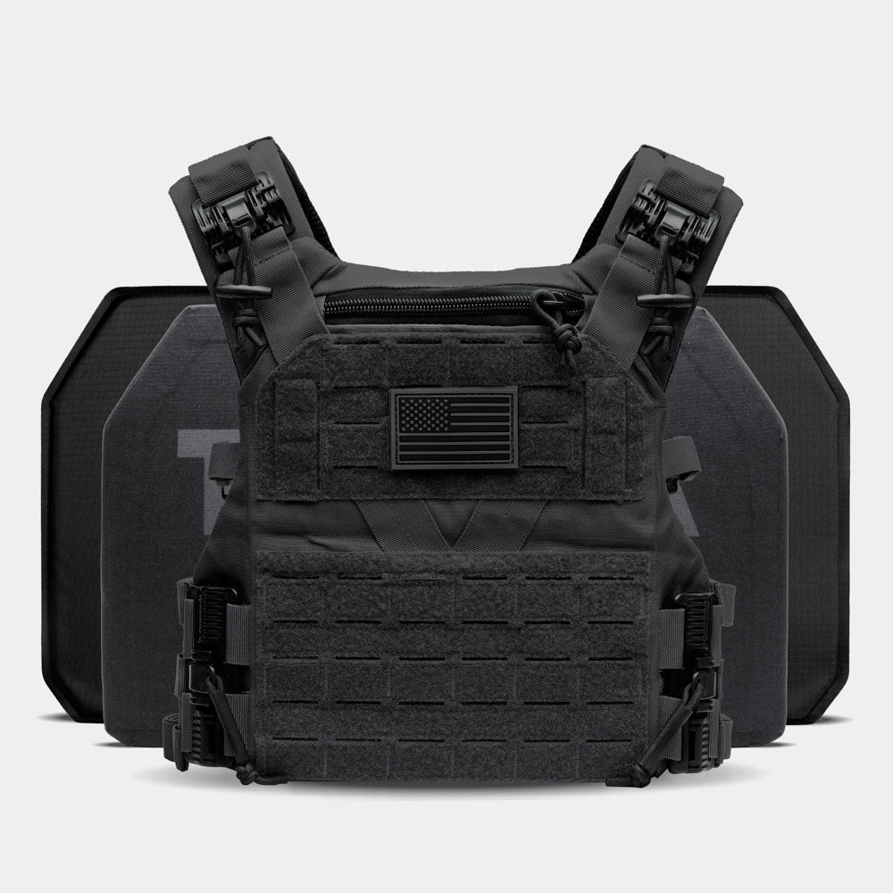 SRT (Special Rifle Threat) 2.5 lb/plate (Set of 2) + BattleVest Elite Bundle