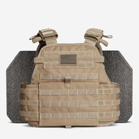 Thumbnail for AR600 Level III+ Body Armor (Set of 2) + BattleVest V1 (Desert Sand)