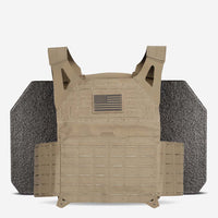 Thumbnail for AR600 Level III+ Body Armor (Set of 2) + BattleVest Lite (Desert Sand)