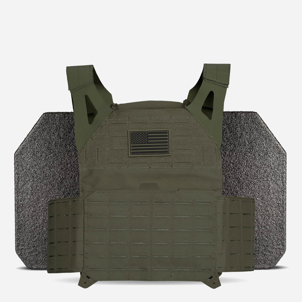 AR500 Level III+ (Set of 2) + BattleVest Lite Bundle