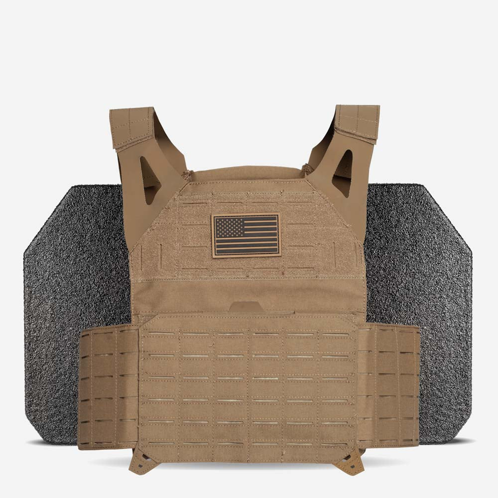 AR500 Level III+ (Set of 2) + BattleVest Lite Bundle