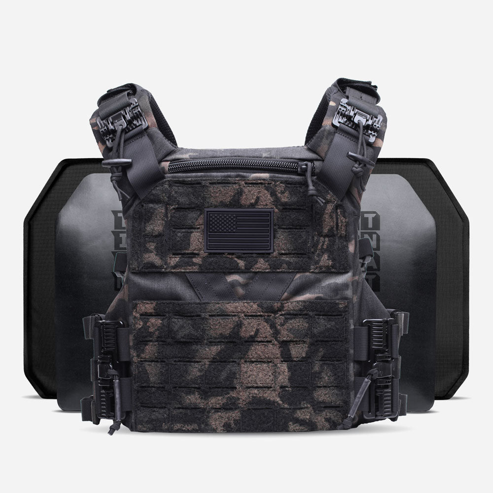 Level IV 7 lb/plate (Set of 2) + BattleVest Elite Bundle